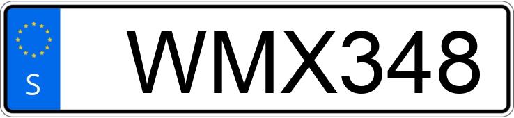 Numer rejestracyjny WMX348 posiada Mitsubishi Grandis 2.4