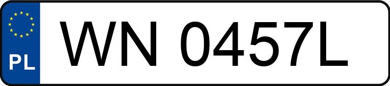 Numer rejestracyjny WN 0457L posiada MERCEDES-BENZ TOURISMO RHD - WN0457L