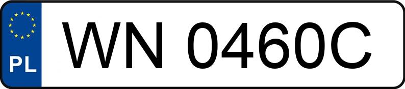 Numer rejestracyjny WN 0460C posiada VOLVO S40 2.0 D MR`08 E4 S40 2.0 D MR`08 E4 - WN0460C