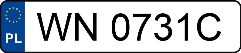 Numer rejestracyjny WN 0731C posiada BMW 730i Kat. E32 730i Kat. E32 - WN0731C Numer rejestracyjny WN 0731C posiada BMW 730i Kat. E32 730i Kat. E32 - WN0731C