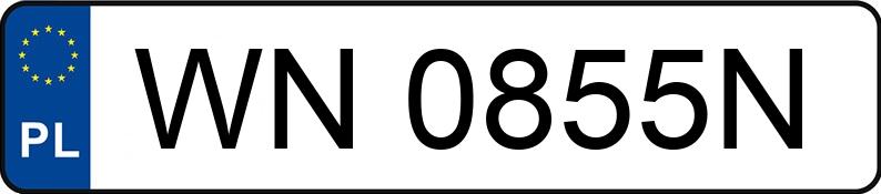 Numer rejestracyjny WN 0855N posiada OPEL ASTRA SPORTS TOURER+ - WN0855N