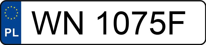Numer rejestracyjny WN 1075F posiada JEEP CHEROKEE - WN1075F Numer rejestracyjny WN 1075F posiada JEEP CHEROKEE - WN1075F