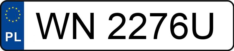 Numer rejestracyjny WN 2276U posiada FORD Kuga 1.5 EcoBoost MR`20 E6.2 Graphite Tech Edition - WN2276U