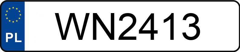 Numer rejestracyjny WN 2413 posiada DH 79BIKE DH2000DY - WN2413