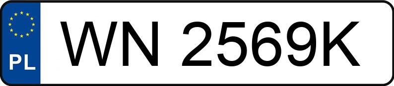 Numer rejestracyjny WN 2569K posiada OPEL Astra IV Sports Tourer 1.4 MR`11 E5 Sport Aut. - WN2569K