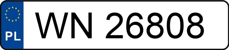 Numer rejestracyjny WN 26808 posiada VOLKSWAGEN Golf III Variant 1.9 TDI MR`91 CL - WN26808 Numer rejestracyjny WN 26808 posiada VOLKSWAGEN Golf III Variant 1.9 TDI MR`91 CL - WN26808