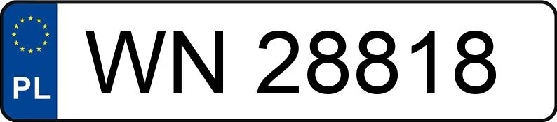 Numer rejestracyjny WN 28818 posiada TOYOTA Corolla Hatchback 1.4 MR`00 E3 Linea Terra - WN28818