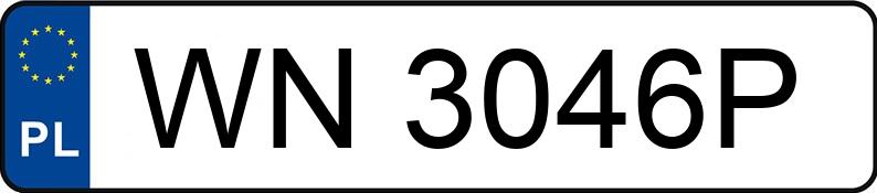 Numer rejestracyjny WN 3046P posiada VOLKSWAGEN TARO - WN3046P