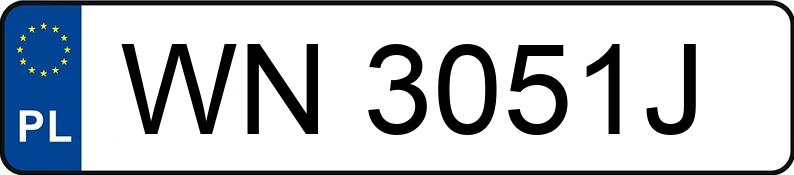 Numer rejestracyjny WN 3051J posiada SKODA OCTAVIA - WN3051J Numer rejestracyjny WN 3051J posiada SKODA OCTAVIA - WN3051J