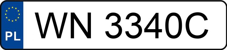 Numer rejestracyjny WN 3340C posiada TOYOTA RAV4 - WN3340C Numer rejestracyjny WN 3340C posiada TOYOTA RAV4 - WN3340C