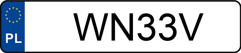 Numer rejestracyjny WN 33V posiada MERCEDES-BENZ E 200 Diesel 124 E 200D - WN33V
