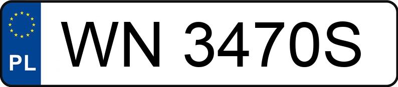 Numer rejestracyjny WN 3470S posiada DS DS3 PureTech MR`22 E6.4 Esprit De Voyage Aut. - WN3470S