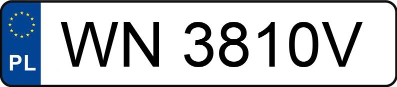 Numer rejestracyjny WN 3810V posiada MAZDA MX-5 - WN3810V Numer rejestracyjny WN 3810V posiada MAZDA MX-5 - WN3810V