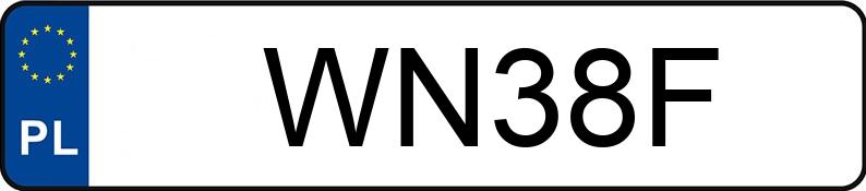 Numer rejestracyjny WN 38F posiada BMW 635 CSI - WN38F Numer rejestracyjny WN 38F posiada BMW 635 CSI - WN38F