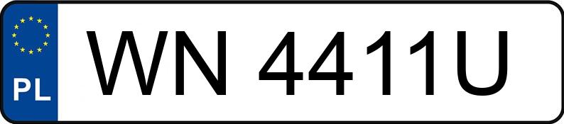 Numer rejestracyjny WN 4411U posiada AUDI TT - WN4411U