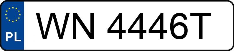 Numer rejestracyjny WN 4446T posiada ASTON MARTIN Vanquish 5.9 48V MR`12 E5 Vanquish 5.9 48V MR`12 E5 - WN4446T