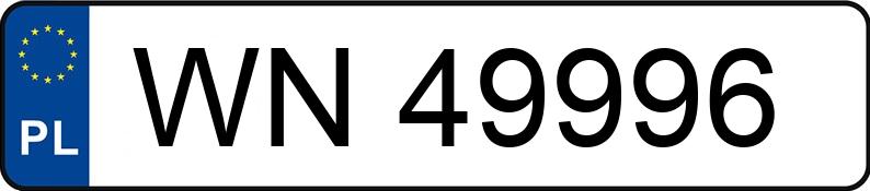 Numer rejestracyjny WN 49996 posiada CITROEN C3 - WN49996 Numer rejestracyjny WN 49996 posiada CITROEN C3 - WN49996
