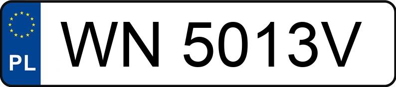 Numer rejestracyjny WN 5013V posiada BMW 428i Coupe MR`13 E6 F32 xDrive - WN5013V