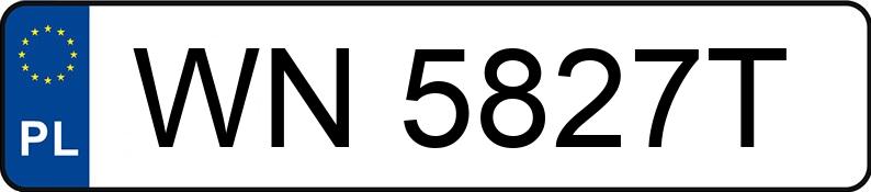Numer rejestracyjny WN 5827T posiada RENAULT CLIO - WN5827T Numer rejestracyjny WN 5827T posiada RENAULT CLIO - WN5827T