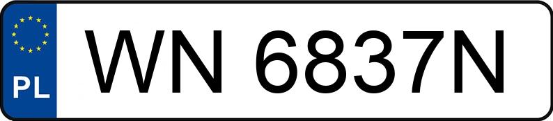 Numer rejestracyjny WN 6837N posiada KIA PROCEED - WN6837N