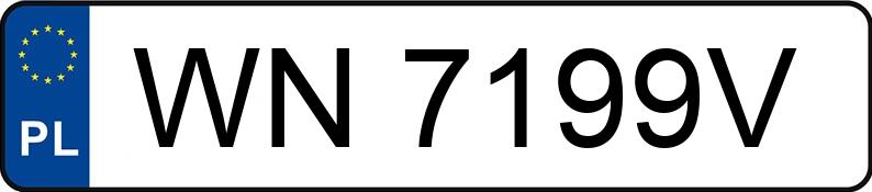 Numer rejestracyjny WN 7199V posiada TOYOTA GR SUPRA - WN7199V Numer rejestracyjny WN 7199V posiada TOYOTA GR SUPRA - WN7199V