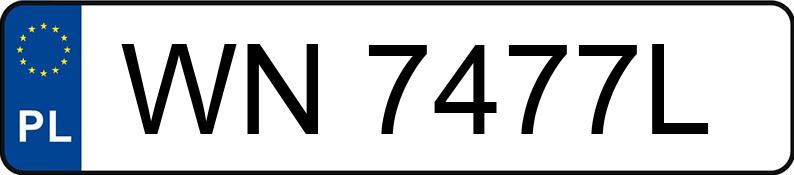 Numer rejestracyjny WN 7477L posiada VOLKSWAGEN Caddy Maxi GP 2.0 TDI MR`11 E5 2.4t Comfortline - WN7477L