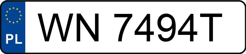 Numer rejestracyjny WN 7494T posiada VOLKSWAGEN Passat B9 1.5 TSI MR`24 E6EA Passat B9 1.5 TSI MR`24 E6EA - WN7494T Numer rejestracyjny WN 7494T posiada VOLKSWAGEN Passat B9 1.5 TSI MR`24 E6EA Passat B9 1.5 TSI MR`24 E6EA - WN7494T