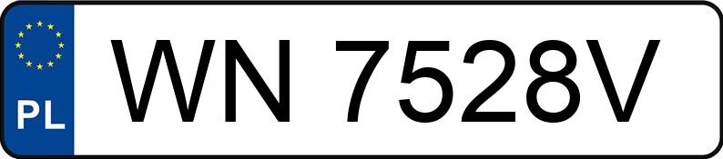 Numer rejestracyjny WN 7528V posiada VOLKSWAGEN TAYRON - WN7528V