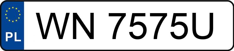 Numer rejestracyjny WN 7575U posiada FIAT DUCATO - WN7575U Numer rejestracyjny WN 7575U posiada FIAT DUCATO - WN7575U