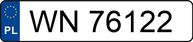 Numer rejestracyjny WN 76122 posiada SKODA OCTAVIA - WN76122 Numer rejestracyjny WN 76122 posiada SKODA OCTAVIA - WN76122
