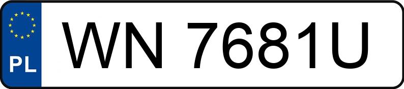 Numer rejestracyjny WN 7681U posiada RENAULT MASTER - WN7681U Numer rejestracyjny WN 7681U posiada RENAULT MASTER - WN7681U