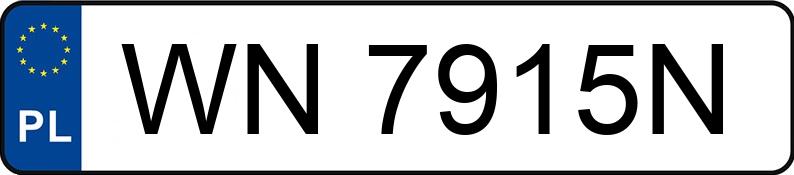 Numer rejestracyjny WN 7915N posiada CITROEN C2 1.4 - WN7915N