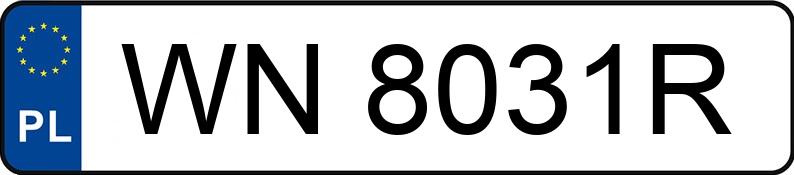 Il numero di registrazione WN 8031R ha KIA Ceed GT MR`22 E6 Ceed GT MR`22 E6 - WN8031R