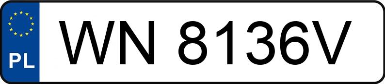 Numer rejestracyjny WN 8136V posiada VOLVO XC 60 2.0 B4 D MILD HYBRID MR`21 E6 - WN8136V