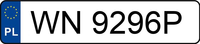 Numer rejestracyjny WN 9296P posiada RENAULT ARKANA - WN9296P