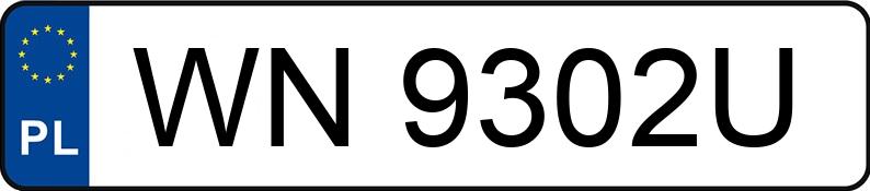 Numer rejestracyjny WN 9302U posiada FORD EDGE - WN9302U Numer rejestracyjny WN 9302U posiada FORD EDGE - WN9302U