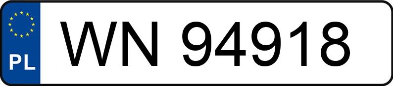 Numer rejestracyjny WN 94918 posiada ALFA ROMEO 147 1.9 JTDM-jet DPF MR`05 E4 937 Progression - WN94918