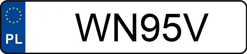 Numer rejestracyjny WN 95V posiada CADILLAC ELDORADO - WN95V