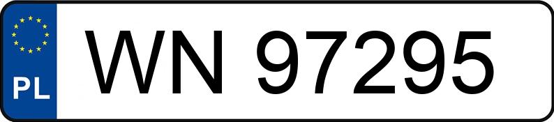 Il numero di registrazione WN 97295 ha FIAT Stilo 1.4 16V MR`04 E4 192 Active Racing - WN97295
