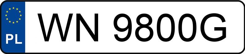 Numer rejestracyjny WN 9800G posiada VOLVO V50 2.5 T5 MR`04 E4 Momentum AWD - WN9800G