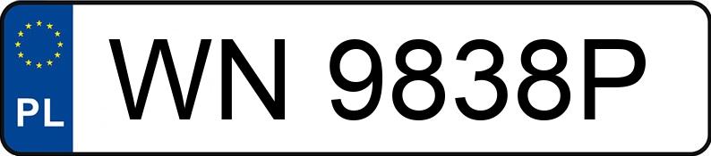 Numer rejestracyjny WN 9838P posiada MINI [BMW] Mini Cooper 1.5 MR`21 E6 John Cooper Works - WN9838P