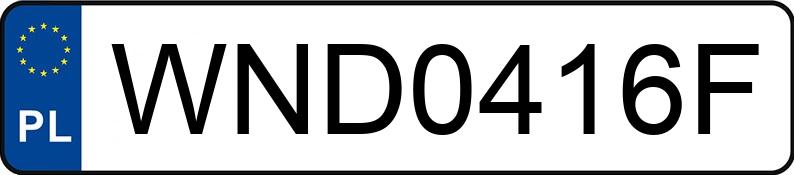 Numer rejestracyjny WND 0416F posiada MAN TGX L.2018.858.001 - WND0416F Numer rejestracyjny WND 0416F posiada MAN TGX L.2018.858.001 - WND0416F