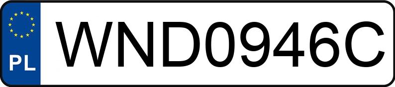 Numer rejestracyjny WND 0946C posiada TOYOTA TOYOTA COROLLA - WND0946C Numer rejestracyjny WND 0946C posiada TOYOTA TOYOTA COROLLA - WND0946C