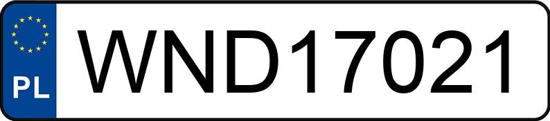 Numer rejestracyjny WND 17021 posiada TOYOTA CELICA - WND17021