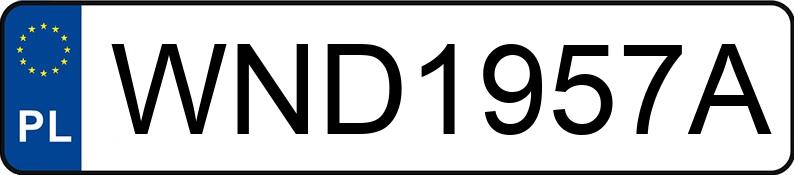 Numer rejestracyjny WND 1957A posiada RENAULT ARKANA - WND1957A