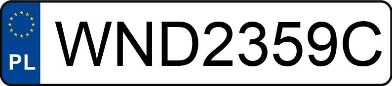 Numer rejestracyjny WND 2359C posiada PEUGEOT 308 SW II HDI MR`17 E6 Allure S&S - WND2359C