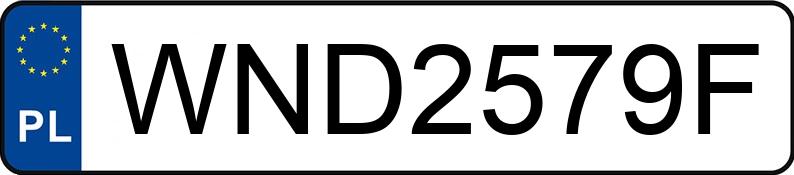 Numer rejestracyjny WND 2579F posiada BMW 530i MR`16 E6d G30 xDrive Steptronic - WND2579F Numer rejestracyjny WND 2579F posiada BMW 530i MR`16 E6d G30 xDrive Steptronic - WND2579F