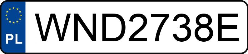 Numer rejestracyjny WND 2738E posiada RENAULT ARKANA - WND2738E