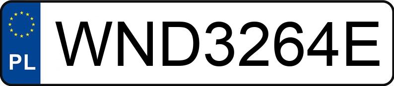 Numer rejestracyjny WND 3264E posiada RENAULT Megane III 2.0 MR`08 E4 Privilege 140 Aut. - WND3264E