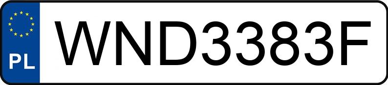 Numer rejestracyjny WND 3383F posiada BMW M 340i MR`19 E6d G20 xDrive Steptronic - WND3383F